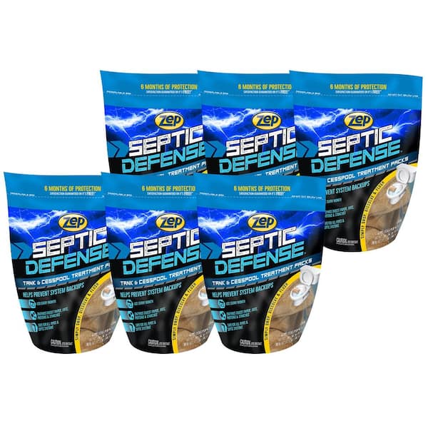 ZEP 12 oz. Septic System Treatment Powder Packet (Case of 6)