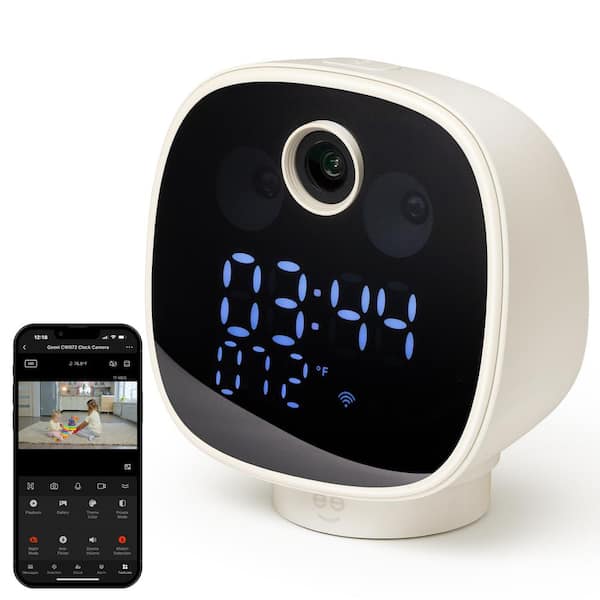 Reviews for Geeni Serenity Smart Plug-In Clock Security Camera, Indoor ...