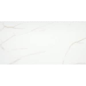 Contessa Oro 11.81 in. x 23.62 in. Matte Marble Look Porcelain Floor and Wall Tile (15.504 sq. ft./Case)
