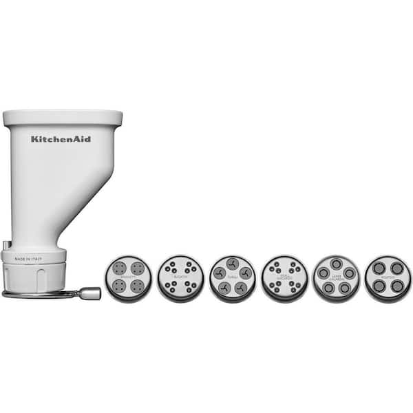 KitchenAid White Gourmet Pasta Press Attachment for KitchenAid