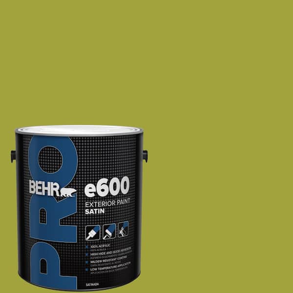 1 gal. #S-H-400 Rolling Hills Satin Exterior Paint