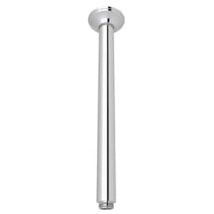 12.625 in. Shower Arm in Polished Chrome