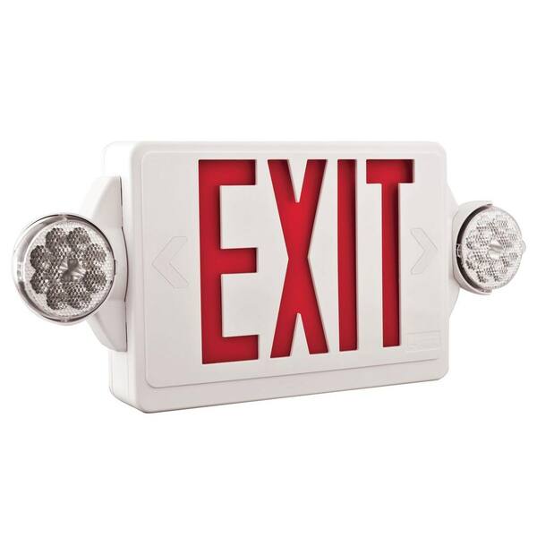 Lithonia Lighting ECR LED M6 Contractor Select Exit Sign for sale online 