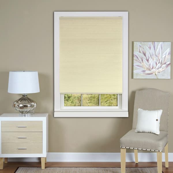 ACHIM Honeycomb Alabaster Cordless Top Down Bottom Up Light Filtering Polyester Cellular Shade 30 in. W x 64 in. L