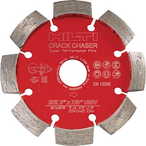5 in. Crack Chaser SPX Diamond Blade for Concrete Repair