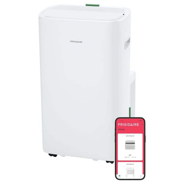 10,000 BTU (DOE) Portable Air Conditioner with Dehumidifier and WiFi in White