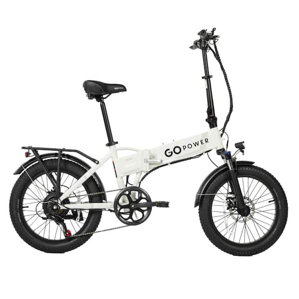GoPowerBike GoExpress V2 Folding Electric Bike 20mph Max Speed & 750W Motor