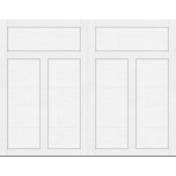 Clopay Coachman Linear Design 9 ft x 8 ft Insulated 18.4 R-Value
