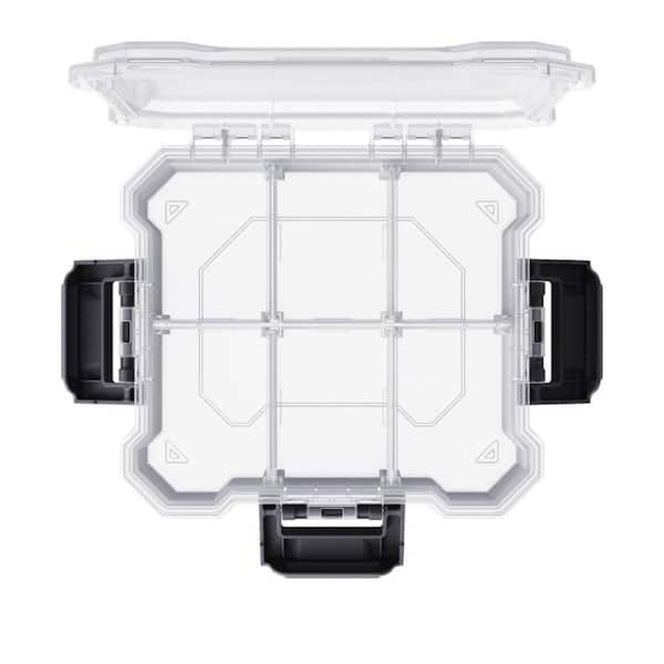 Husky 6 in. 6-Compartment Waterproof Small Storage Organizer 999