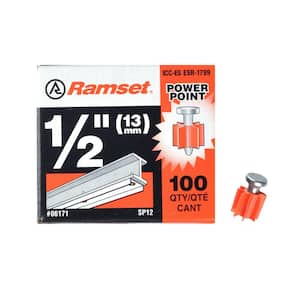 1/2 in. Power Point Pins (100-Pack)