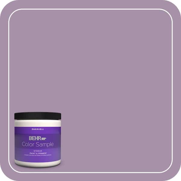 BEHR PREMIUM PLUS 8 oz. #MQ5-33 Uptown Girl Eggshell Enamel Interior Paint & Primer Color Sample