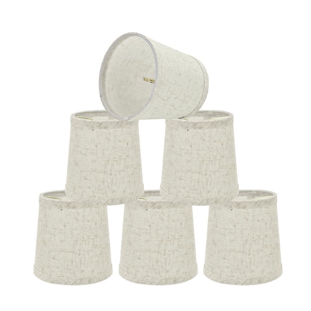 5 in. x 5 in. Flaxen Hardback Empire Lamp Shade (6-Pack) price history on PriceWatchPro
