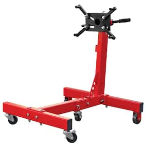 1,500 lbs. Engine Stand with 360-Degree Rotating Head and Folding Frame