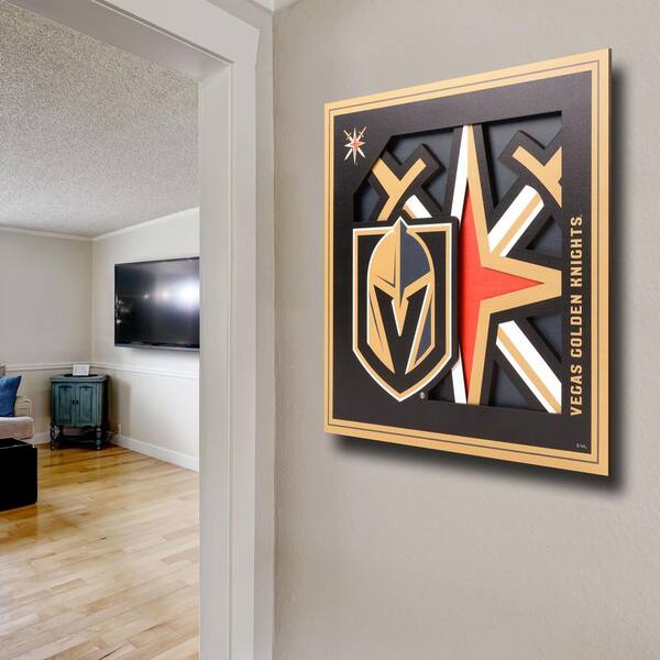 NHL Team Logos Canvas Wall Sign Panel