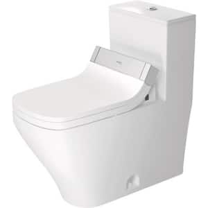 DuraStyle 1-piece 0.92 GPF Dual Flush Elongated Toilet in White (Seat Included)