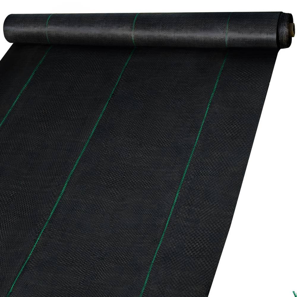 6 ft. 300 ft. Premium Weed Barrier Fabric Heavy-Duty 2.4 oz., Woven Weed Control Fabric High Permeability Good price history on PriceWatchPro
