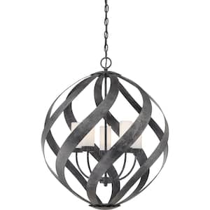 Blacksmith 5-Light Old Black Pendant