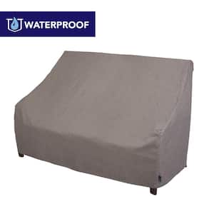 Bench Sofa Cover Protector.600D Heavy Duty with Waterproof PVC Coating. HioHa Patio Seat Cover Waterproof,Durable and Furniter Chair Cover 53L x 26W x 35H inch Outdoor Bench Cover 