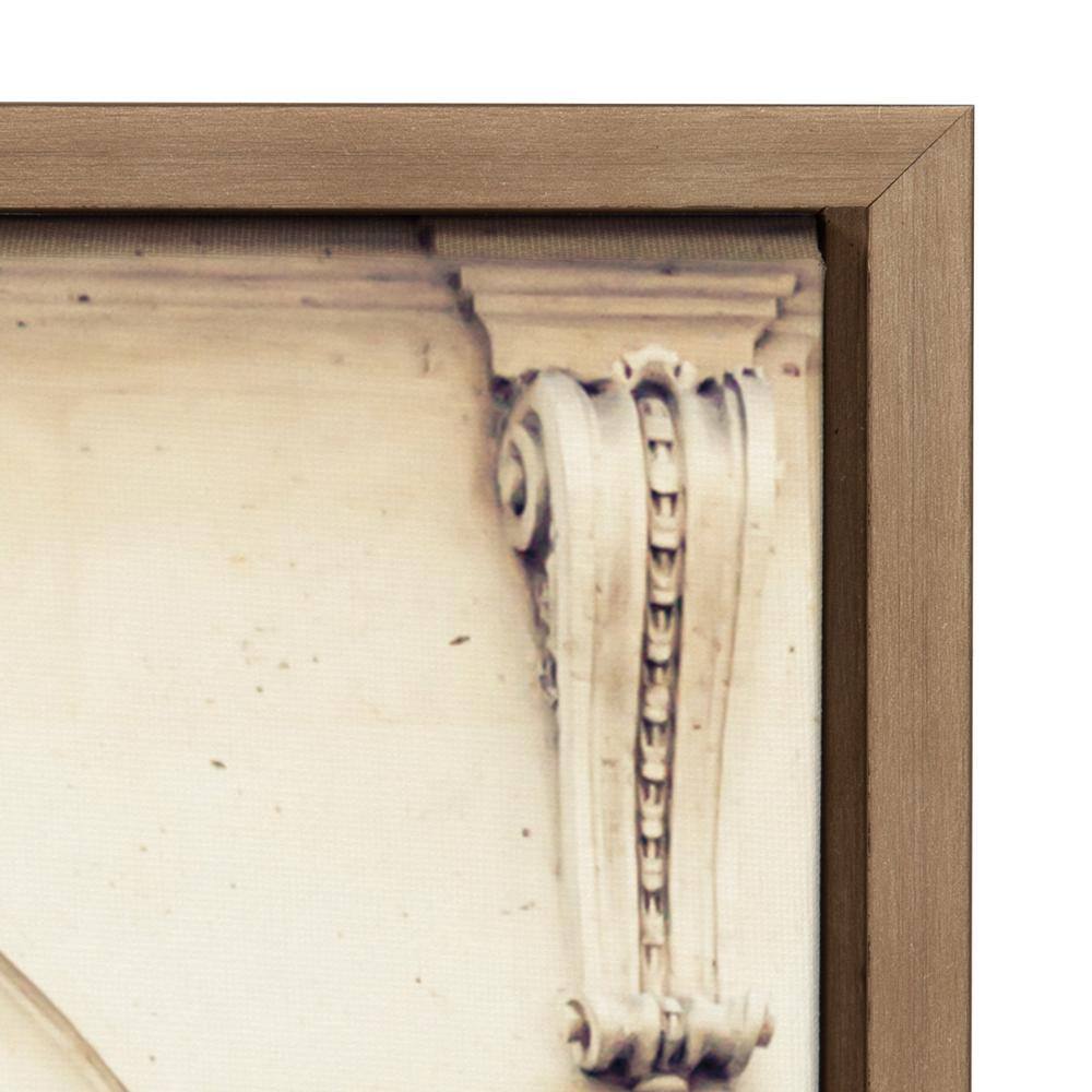 18" x 24" Gold Framed Classic Parisian Door Canvas Art Set