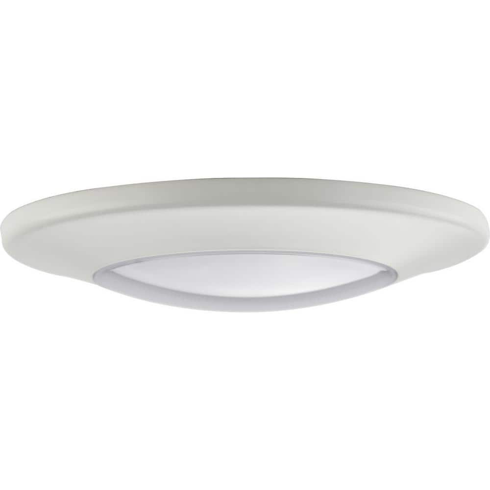 Sleek White 7.5" LED Flush Mount Light with Energy Star