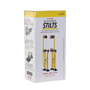 18 in. to 30 in. Magnesium Drywall Stilts