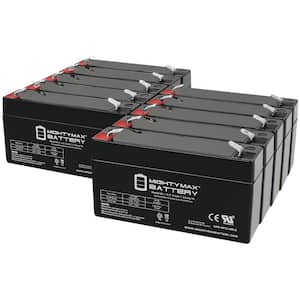ML1.3-6 6 Volt 1.3AH Sealed Lead Acid Battery F1 Terminal - Pack of 10