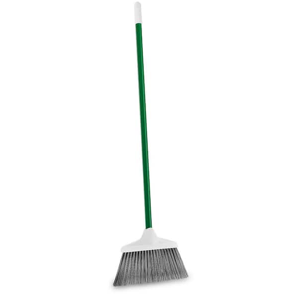 Libman Dual Surface Floor Scrub Brush with Steel Handle 532 - The Home Depot