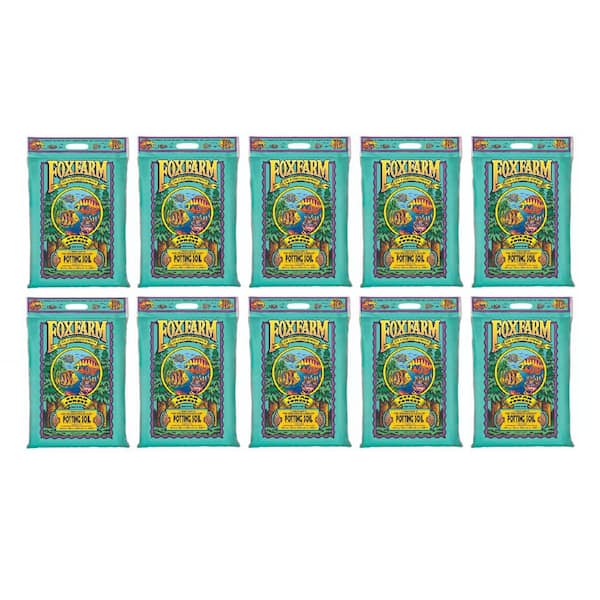 FOXFARM Organic Garden Potting Soil Mix, 12 qt. Bag (10-Pack)