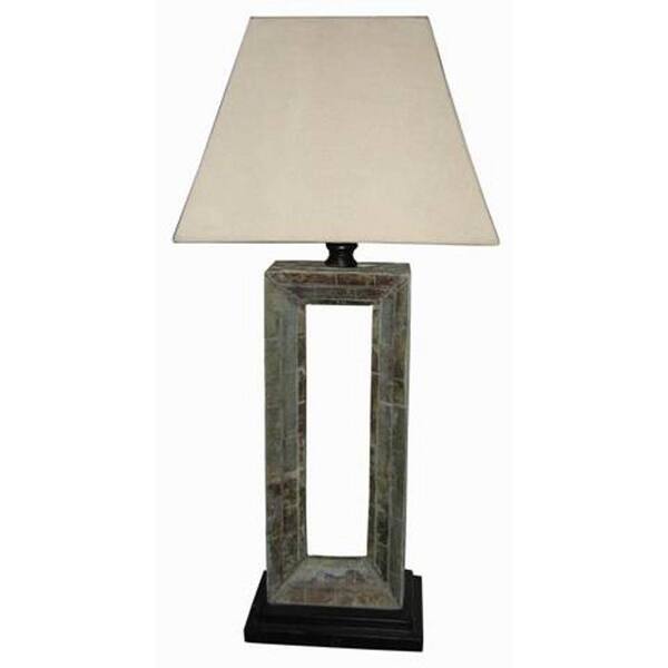 Fangio Lighting 33.5 in. Stone Table Lamp-DISCONTINUED