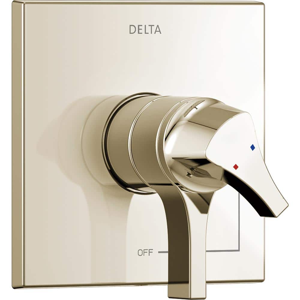 Delta Zura TempAssure 1Handle Valve Trim Kit in Polished Nickel (Valve