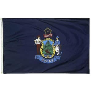 4 ft. x 6 ft. Maine State Flag