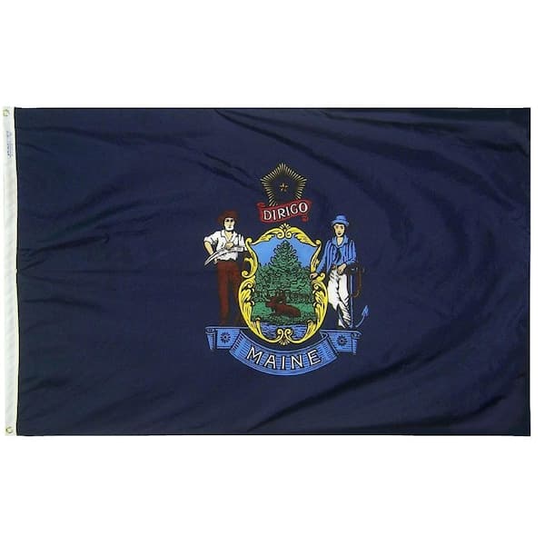 4 ft. x 6 ft. Maine State Flag