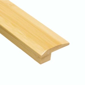 Horizontal Natural 1/2 in. Thick x 2-1/8 in. Wide x 78 in. Length Bamboo Carpet Reducer Molding
