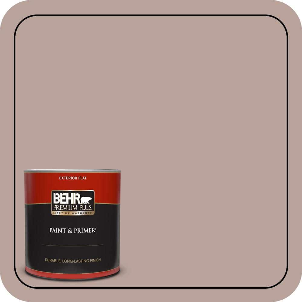 1 qt. #N150-3 Cocoa Craving Flat Exterior Paint & Primer price history on PriceWatchPro