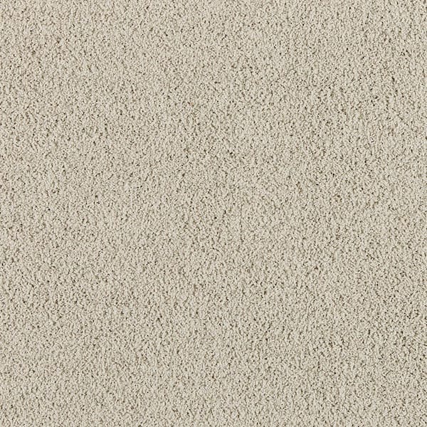 Home Decorators Collection Radiant Retreat III Cloudy Gray- Gray 73 oz. Polyester Textured Installed Carpet