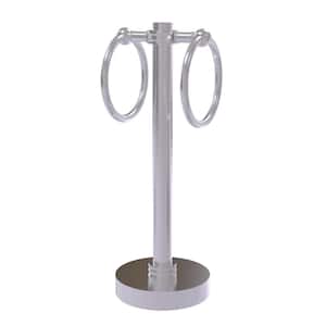 Allied Brass Southbeach Vanity Top 2 Towel Ring Guest Towel Holder