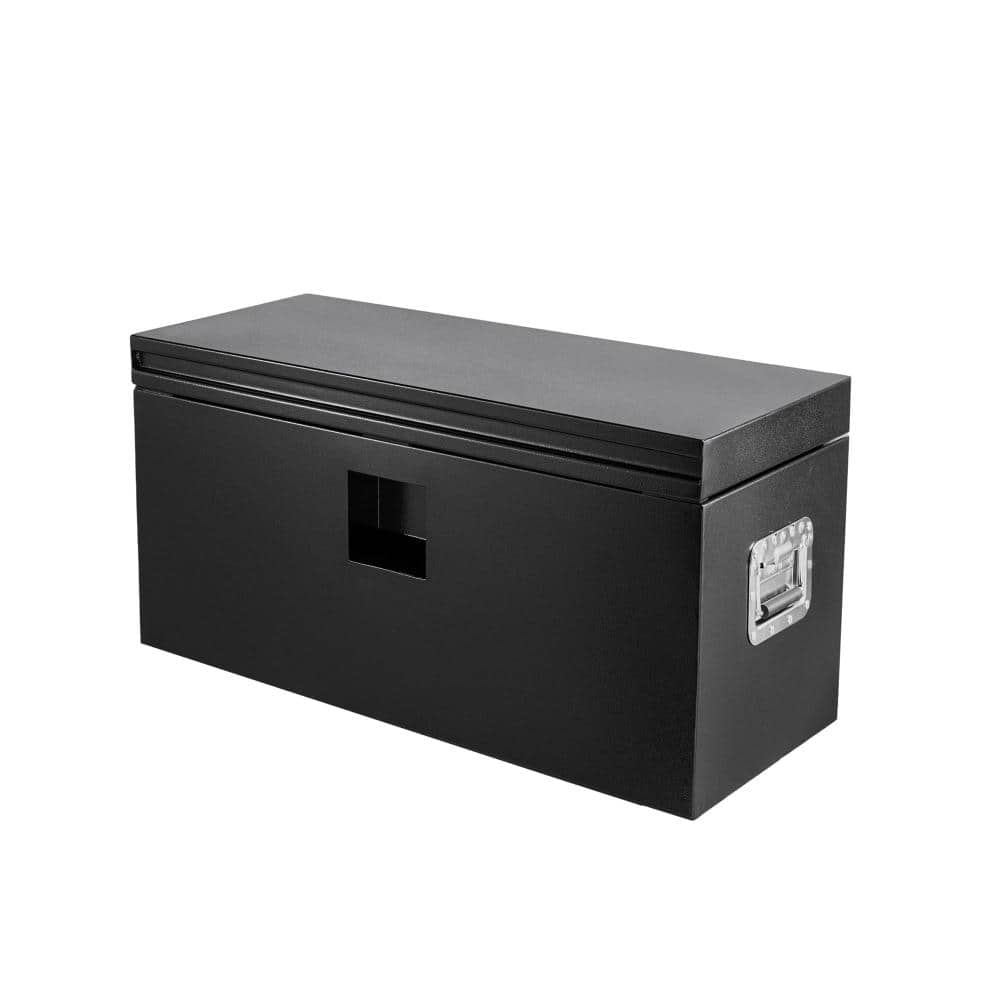30x15x15 Steel Truck Bed Toolbox, Waterproof, Lockable, Grooved Lid, for Pickup, RV, Trailer, Black price history on PriceWatchPro