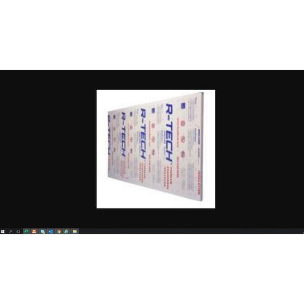 R R Sheathing R-Tech 1 in. x 4 ft. x 8 ft. R-3.85 Insulating Sheathing 320821 - The ...