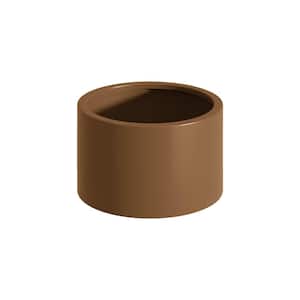 15.50 in. Dia. x 20 in. H. Brown Heavy Duty Corten Metal Round Raised Garden Bed Kit for Outdoor Gardening