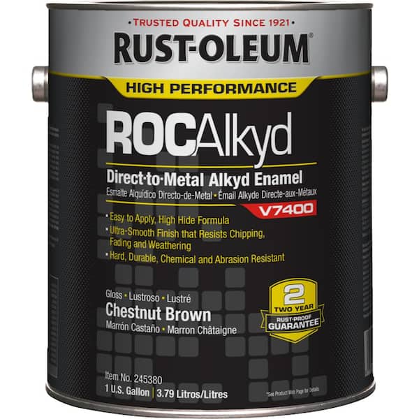 Rust-Oleum 1 gal. ROC Alkyd V7400 Direct-to-Metal Gloss