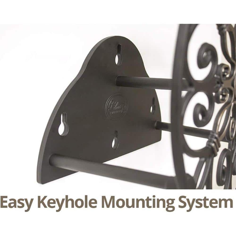 Bronze Decorative Cast Aluminum Wall Mounted Hose Hanger