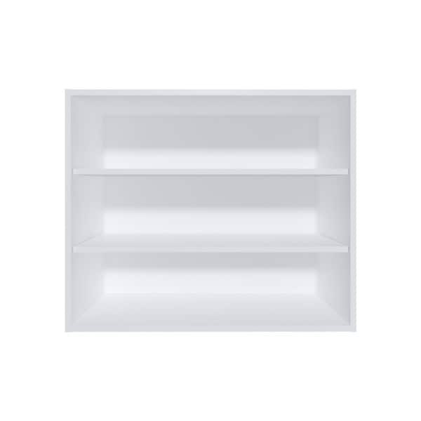 36 in. W x 12 in. D White Modern Decorative Wall Shelf for Bedroom, Living Room and Office