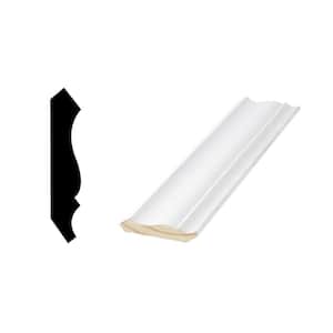 WM 52 9/16 in. x 2-3/4 in. x 96 in. Primed Finger-Jointed Crown Moulding