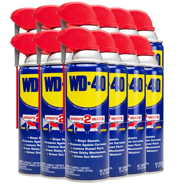 12 oz. Classic Formula, Multi-Purpose Lubricant Spray with Smart Straw (12-Pack)