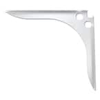 Speed Brace 28 in. White Heavy-Duty Shelf Bracket