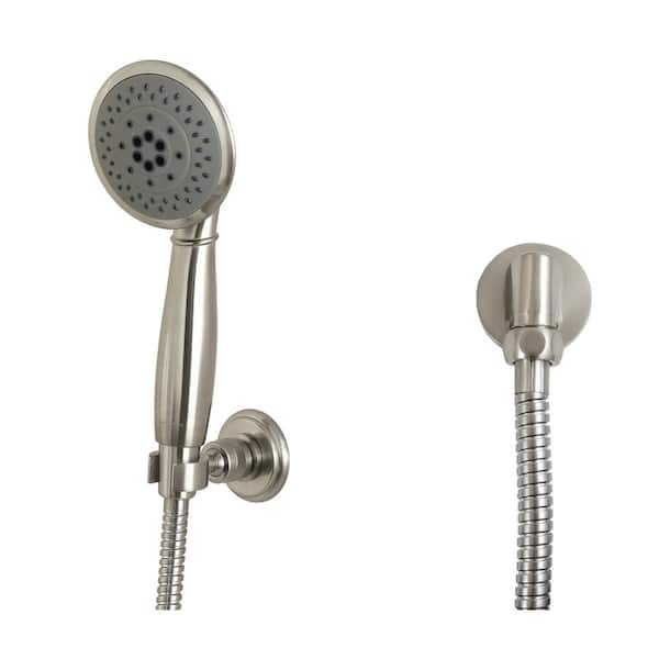 Shower Scape 1-Spray Wall Mount Handheld Shower Head 1.8 GPM in Brushed Nickel