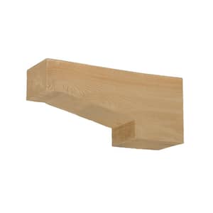 3-1/4 in. x 16 in. x 7-1/4 in. Polyurethane Timber Corbel