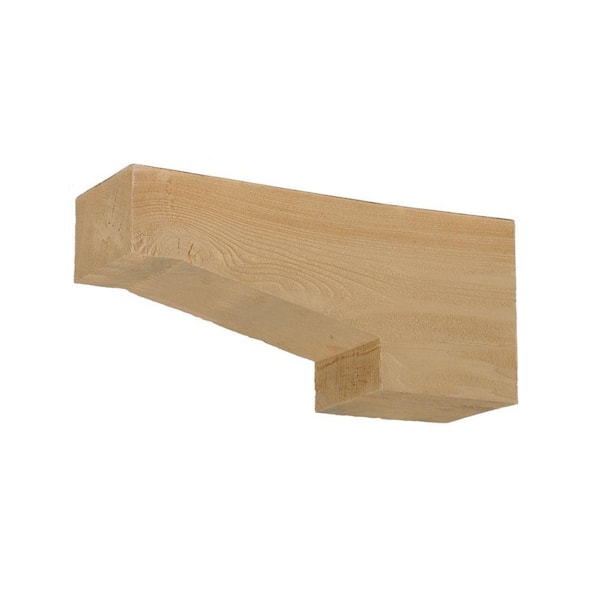 Fypon 5-1/4 in. x 16 in. x 7-1/4 in. Polyurethane Timber Corbel