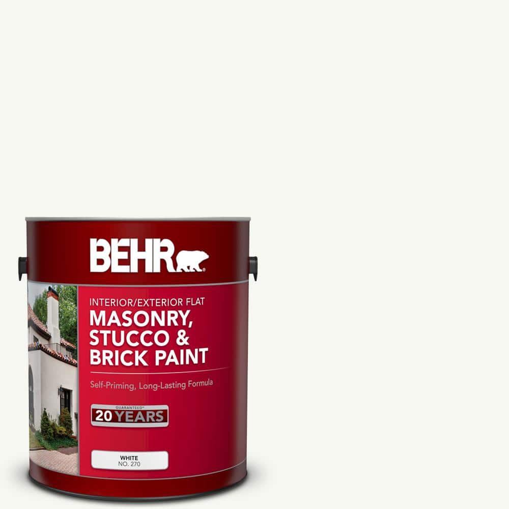 1 gal. #YL-W10 Night Blooming Jasmine Flat Masonry, Stucco and Brick Interi