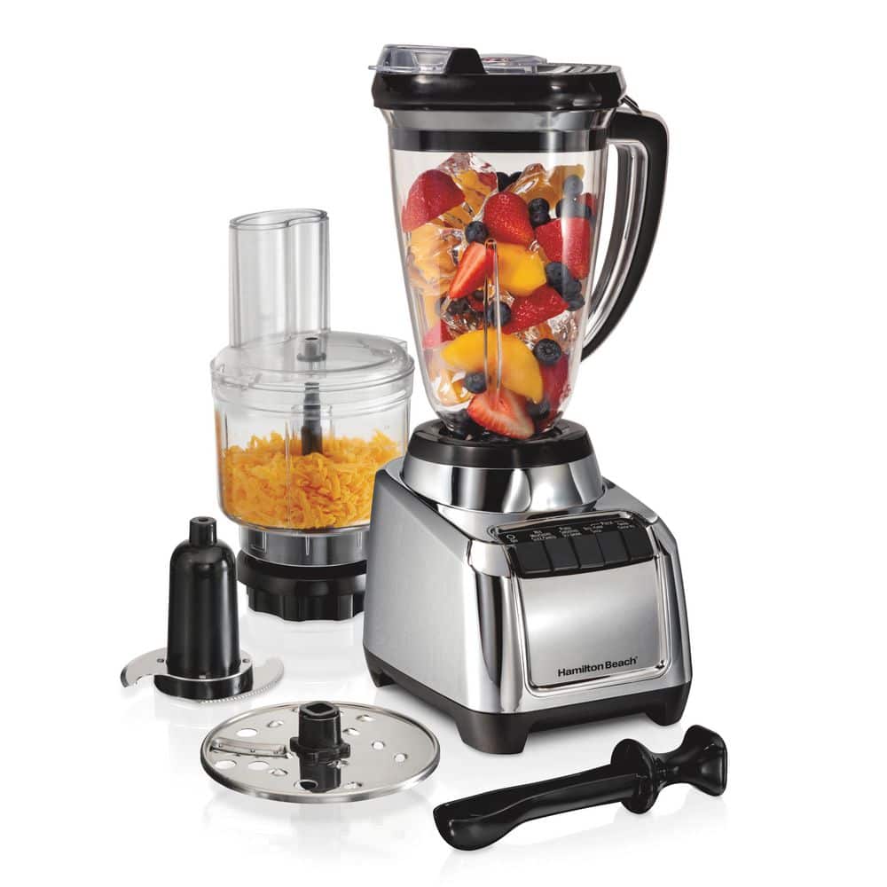 MultiBlend 48 oz Single Speed Chrome Kitchen System with Blender and Food Processor price history on PriceWatchPro
